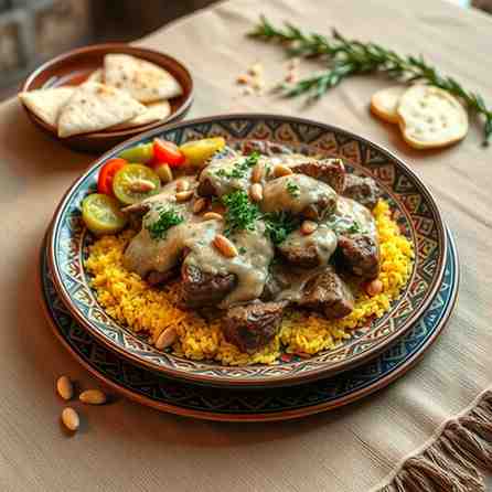 Jordanian Mansaf - Step-by-Step Lamb & Jameed Recipe